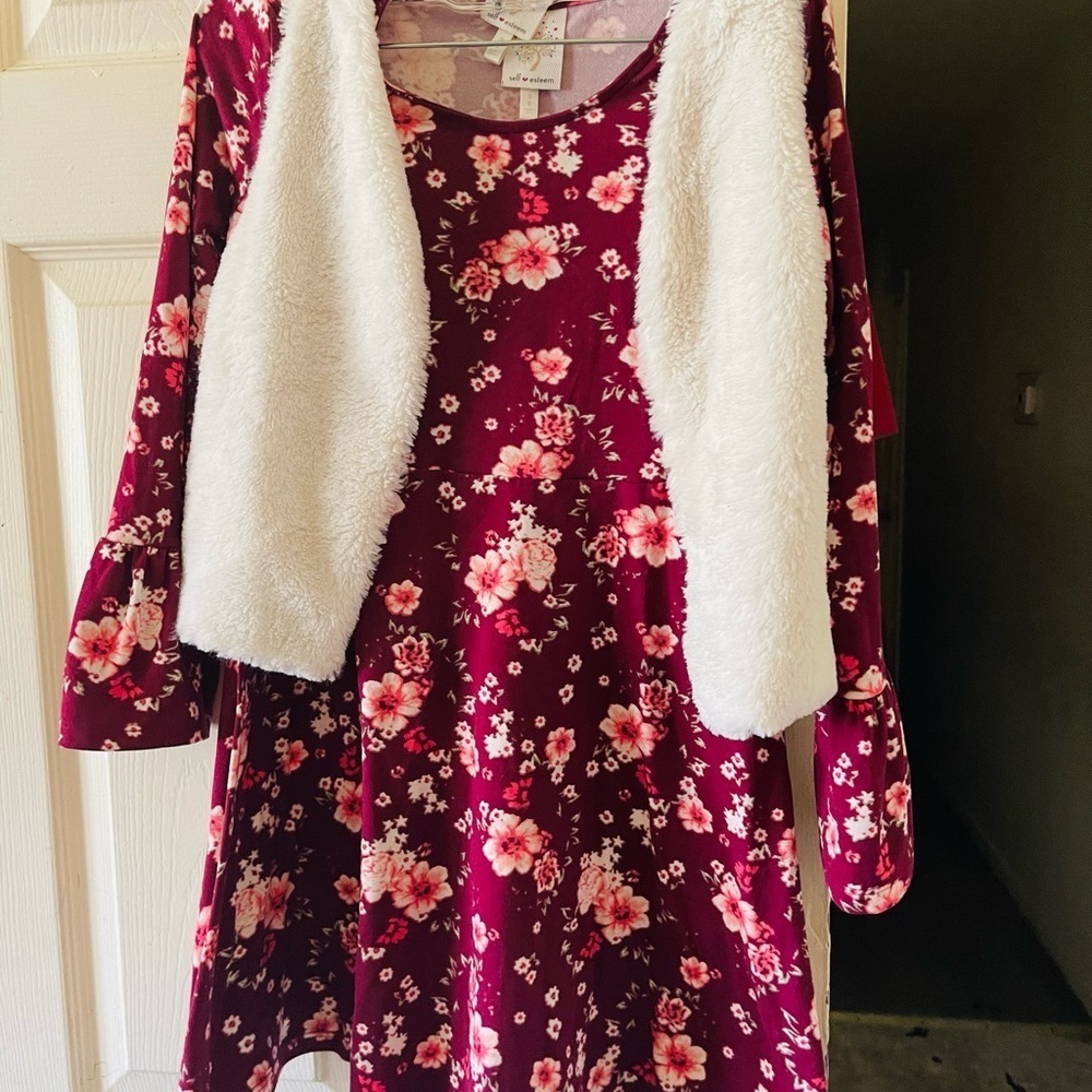 Self esteem Girls floral dress